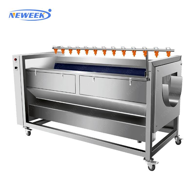 Neweek Brush Cleaning Machine Industrial Potato Fruit And Vegetable Washing Machine